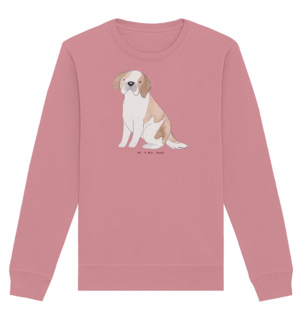 Mr. & Mrs. Panda Longpullover Größe XXL Saint Bernard Moment - Canyon Pink günstig online kaufen