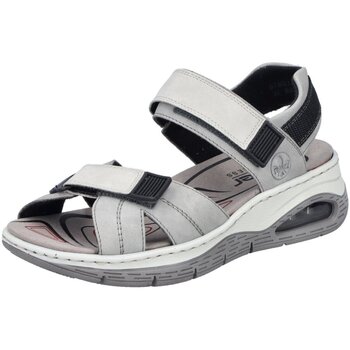 Rieker 67651 grau Damen Sandale günstig online kaufen