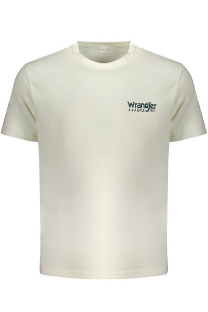 Wrangler T-Shirt Stylisches Weißes Kurzarm-Herren-T-Shirt mit günstig online kaufen