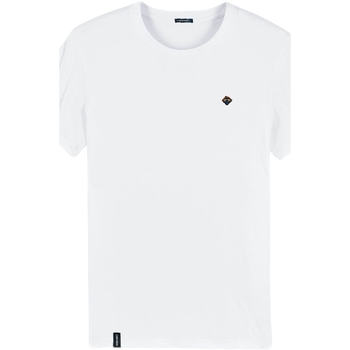 Organic Monkey  T-Shirts & Poloshirts T-Shirt - White günstig online kaufen