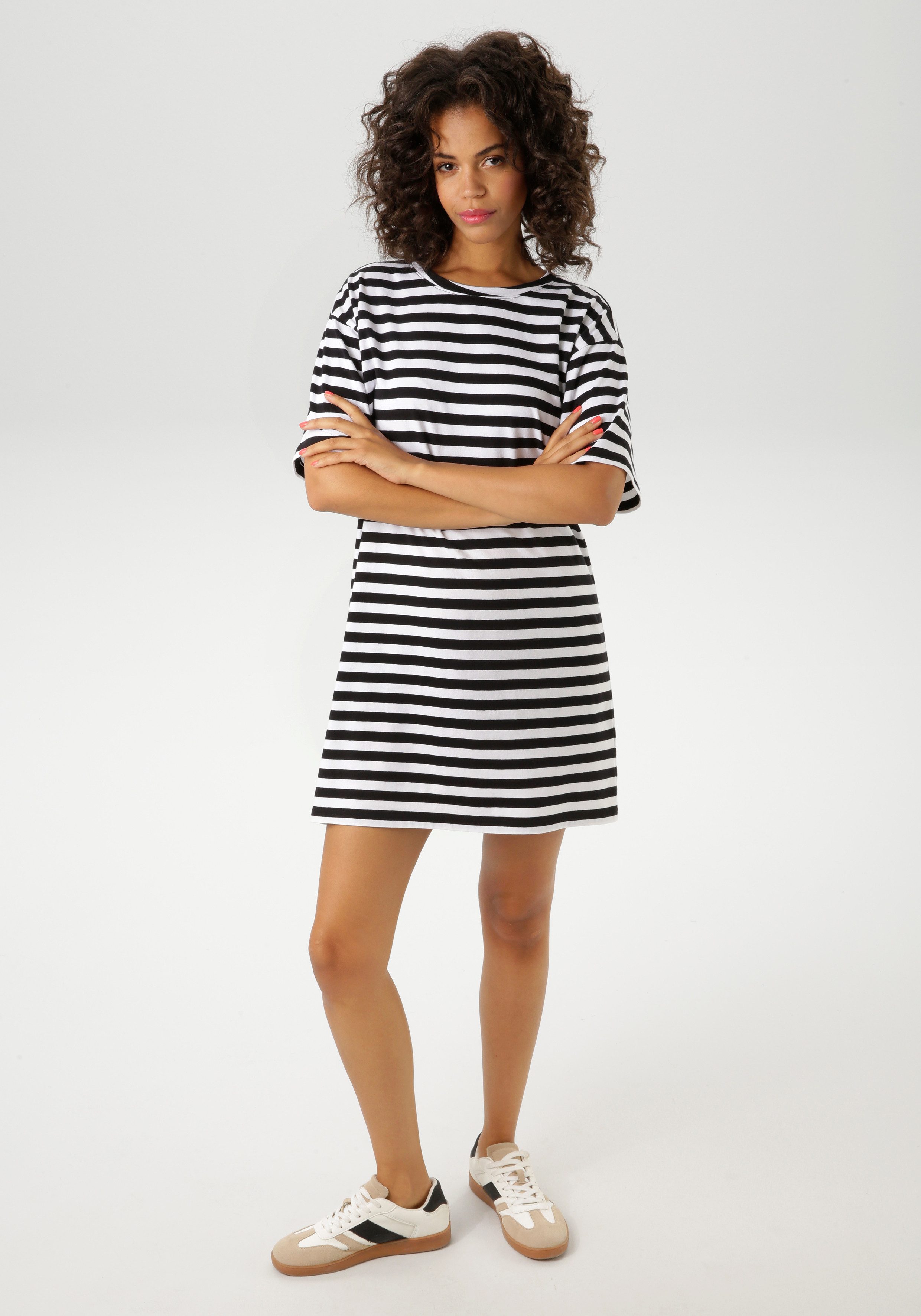 Aniston CASUAL Sommerkleid, im Streifen-Dessin günstig online kaufen