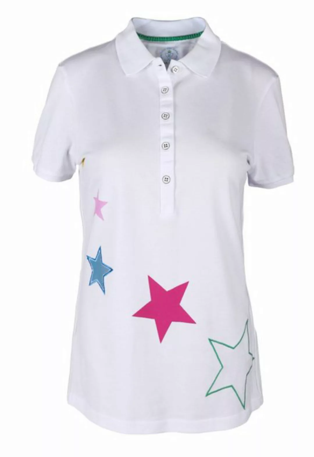 girls golf Poloshirt Girls Golf Polo Love the Game Weiß Damen günstig online kaufen