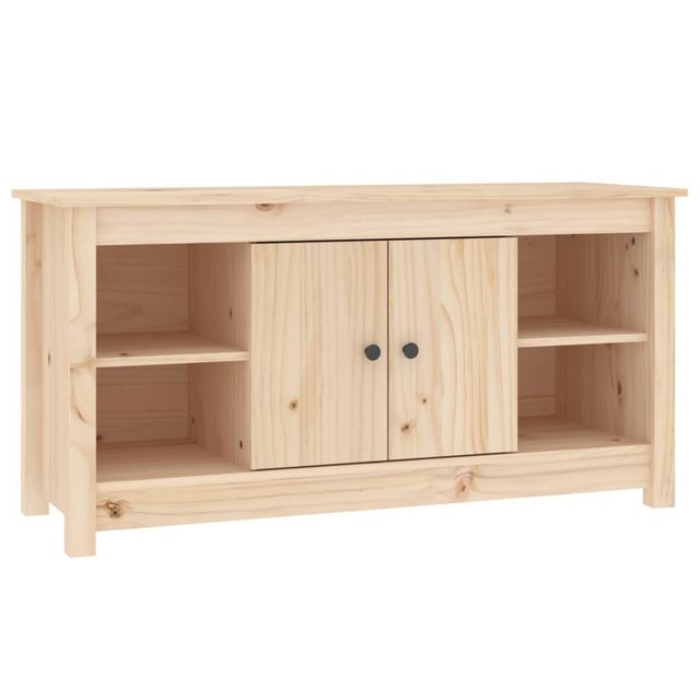 vidaXL TV-Schrank TV-Board 103x36,5x52 cm Massivholz Kiefer günstig online kaufen