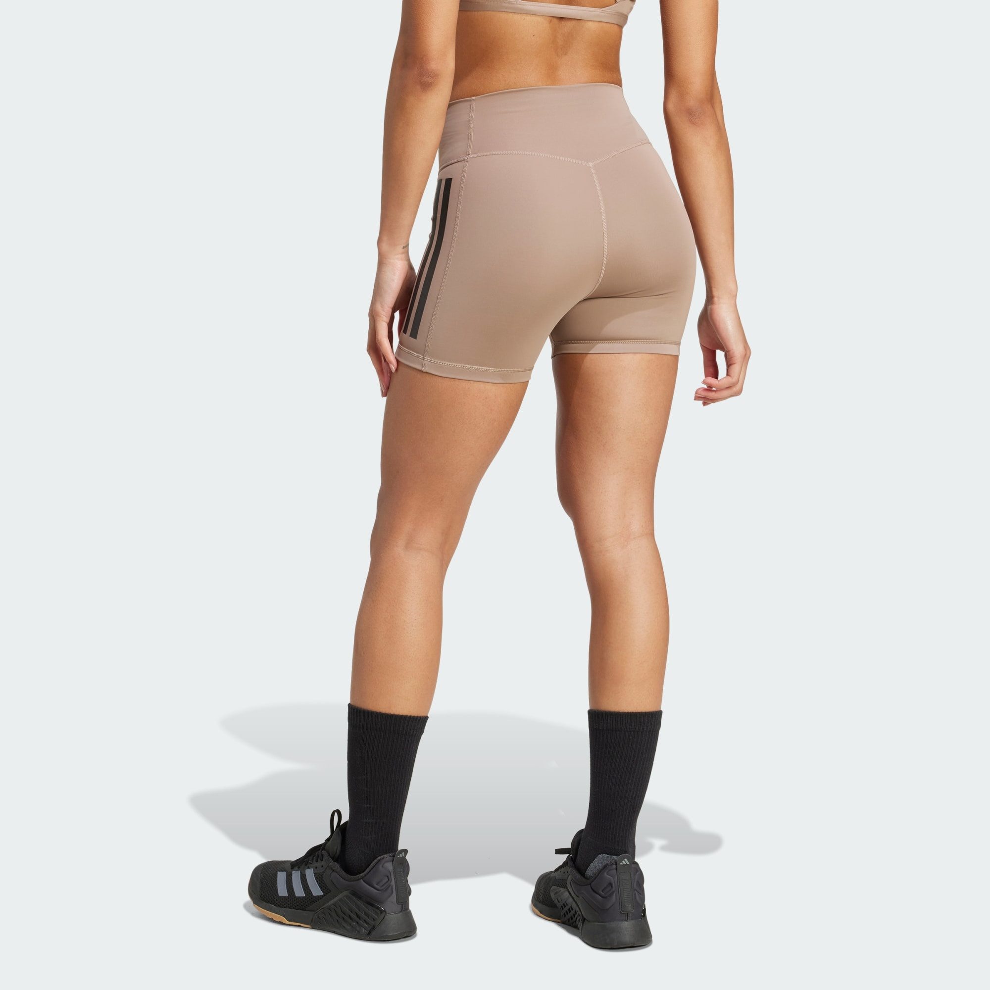 adidas Performance Trainingstights OPTIME 3-STREIFEN KURZE günstig online kaufen