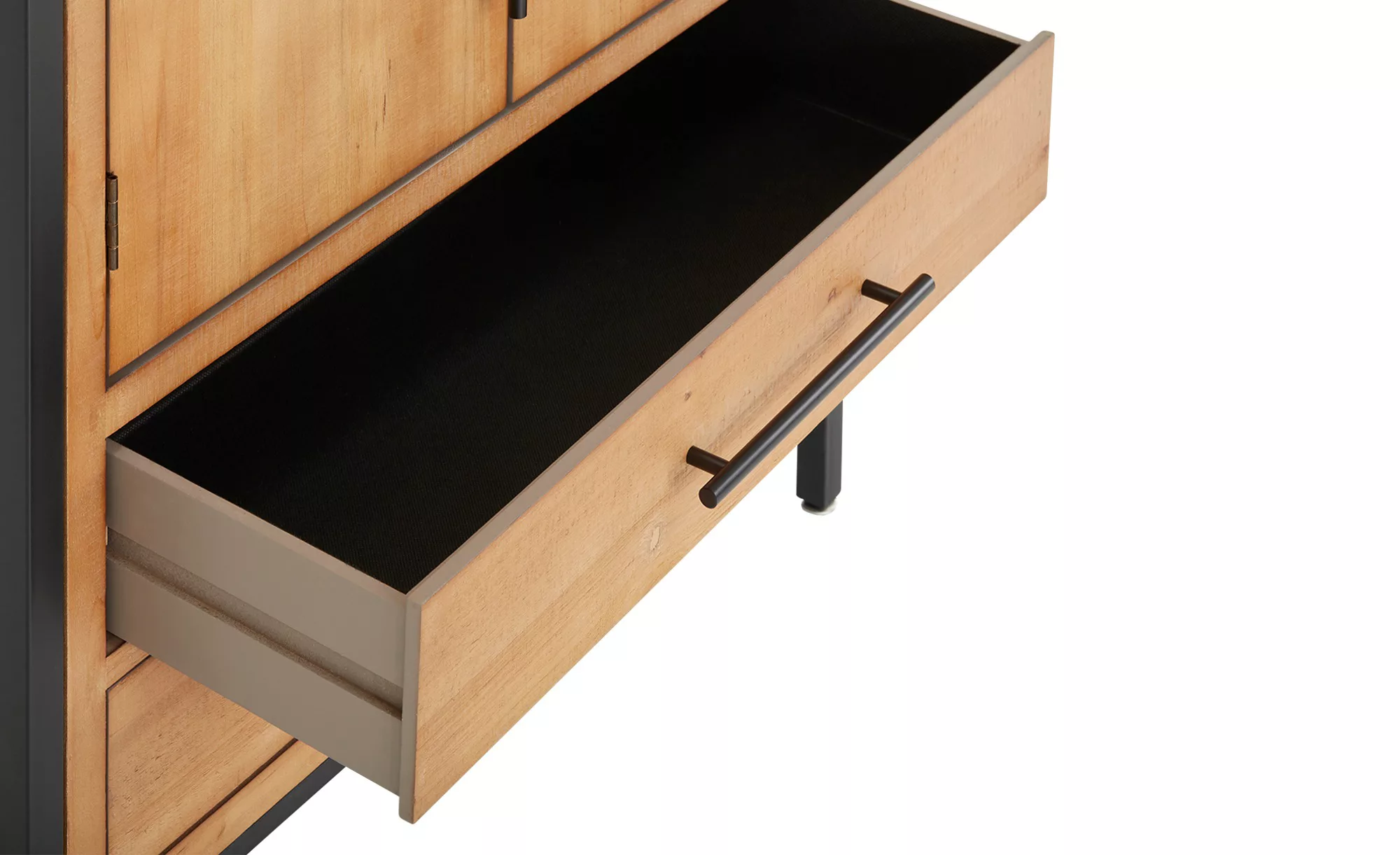 Highboard  Fusaro ¦ holzfarben ¦ Maße (cm): B: 80 H: 160 T: 40.0 Kommoden & günstig online kaufen