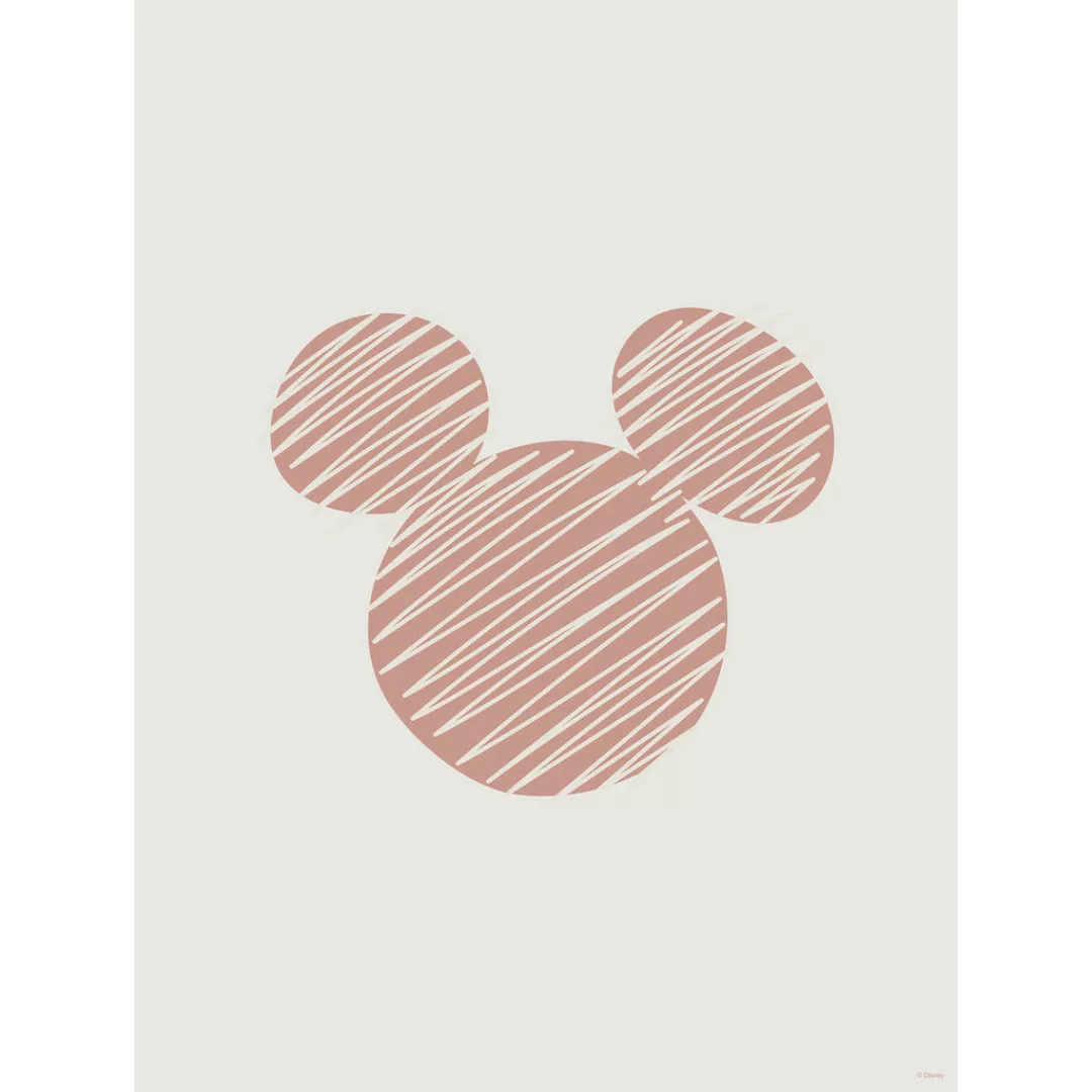 Komar Poster Striped Mouse Disney B/L: ca. 30x40 cm günstig online kaufen