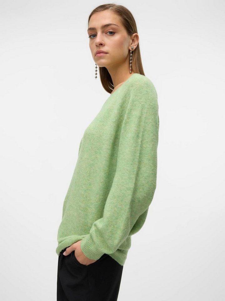 Vero Moda Strickpullover VMLeaf (1-tlg) Plain/ohne Details günstig online kaufen