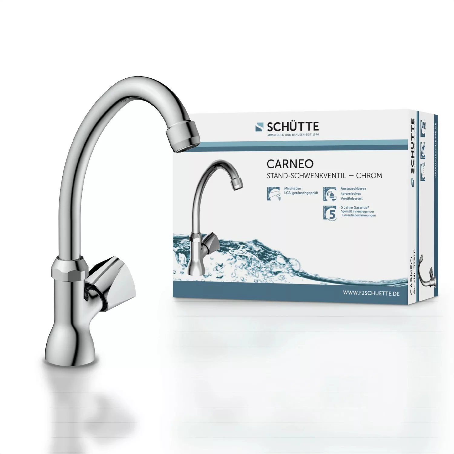 Schütte Standventil Carnero Kaltwasserhahn, Chrom günstig online kaufen