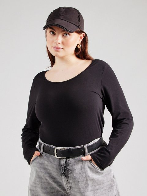 Vero Moda Curve Langarmshirt Paxi (1-tlg) Plain/ohne Details günstig online kaufen