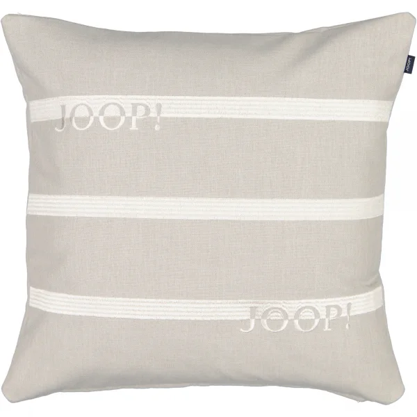 JOOP! Kissenhüllen Trace - Farbe: Silber - 010 - 50x50 cm günstig online kaufen
