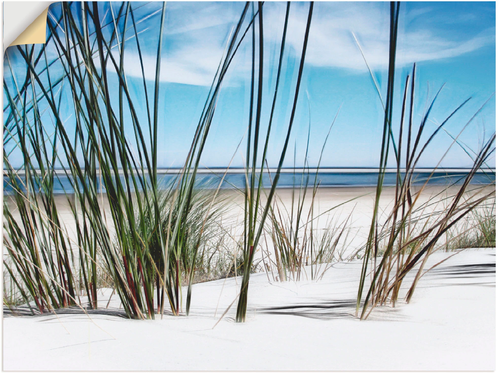 Artland Wandbild "Düne", Strand, (1 St.), als Leinwandbild, Poster, Wandauf günstig online kaufen