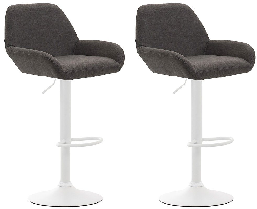 CLP Barhocker Braga Stoff (2er Set, günstig online kaufen