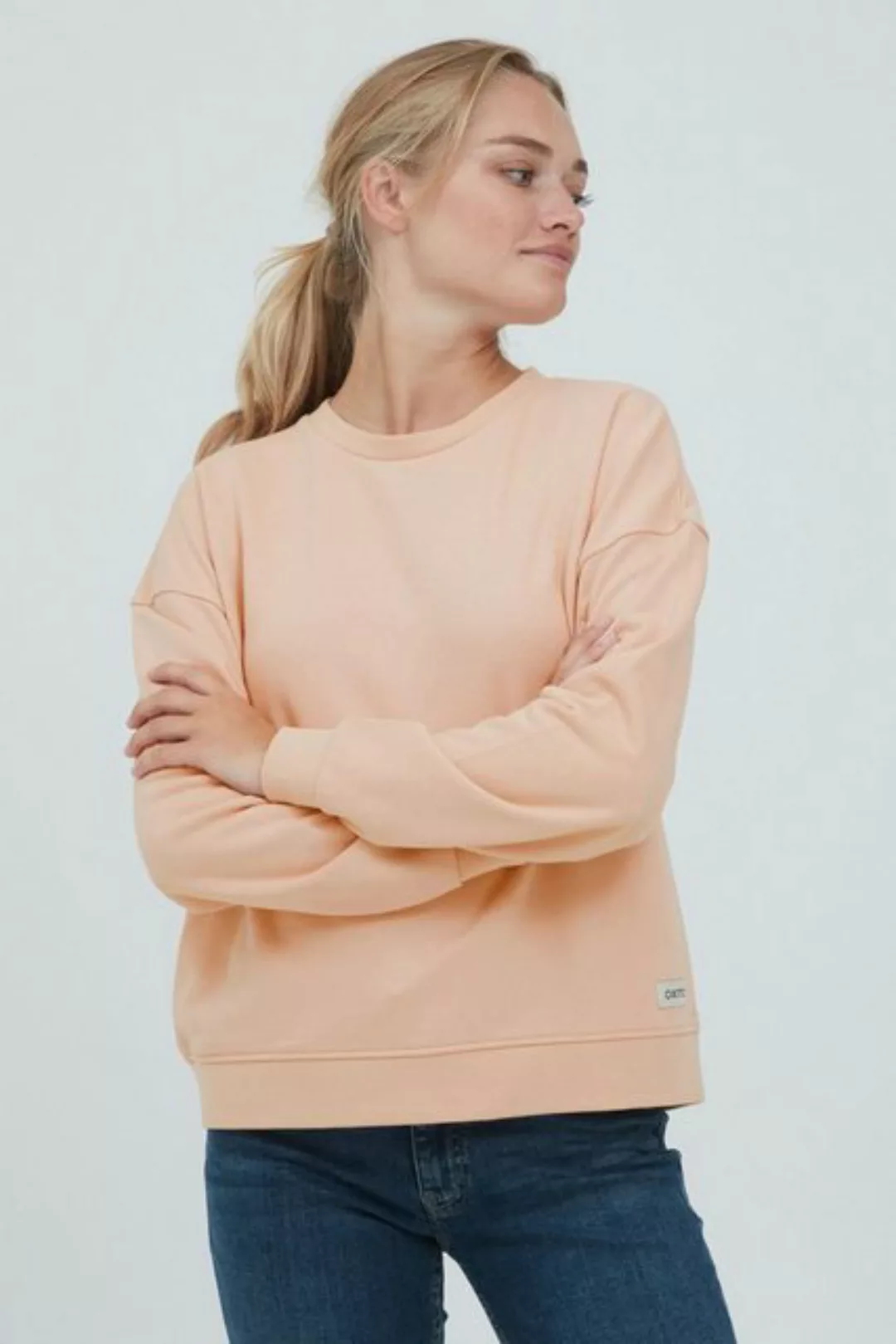 OXMO Sweatshirt OXGrynet Sweatpullover mit Rundhalsausschnitt günstig online kaufen