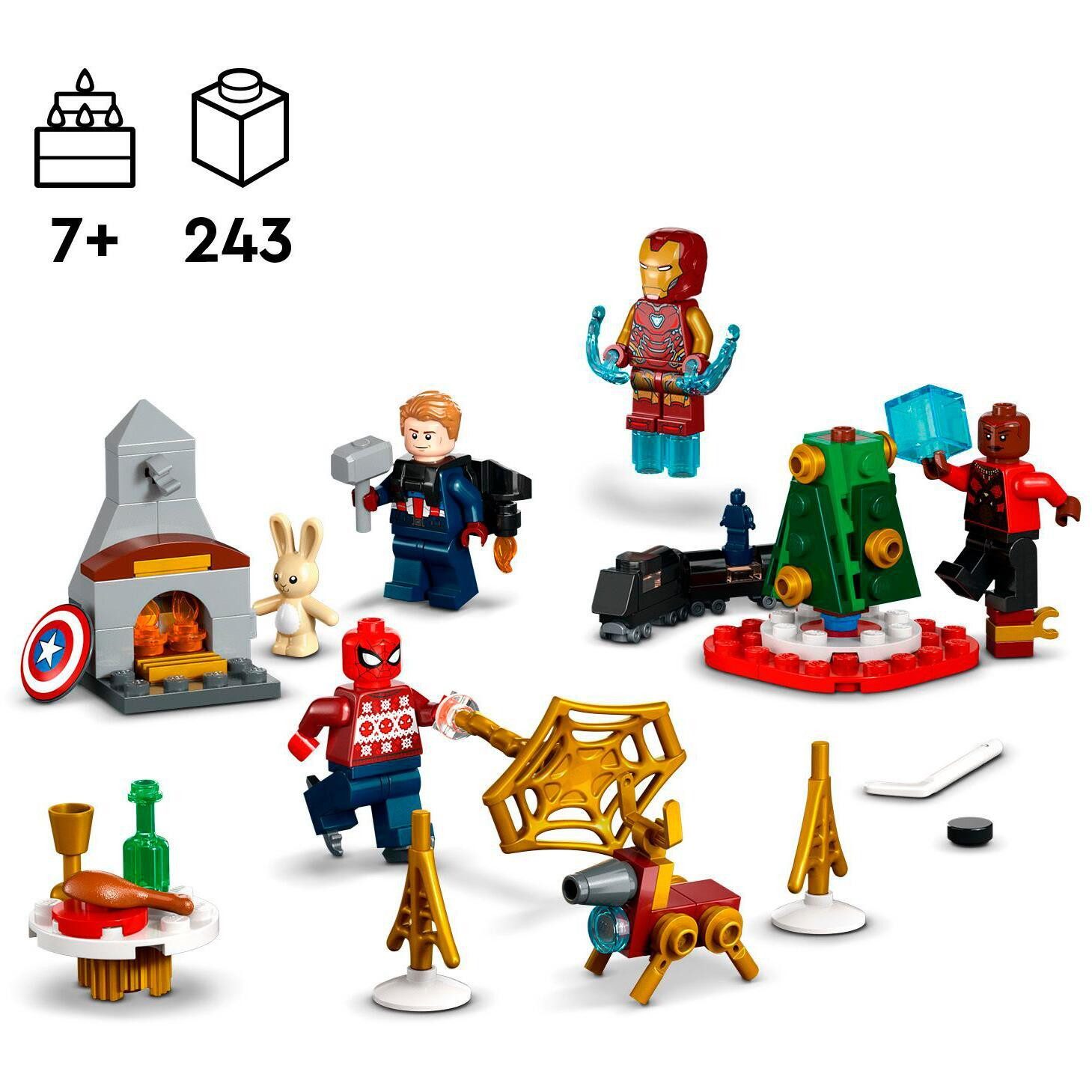 LEGO® LEGO® Avengers Adventskalender 2023 Konstruktions-Spielset günstig online kaufen