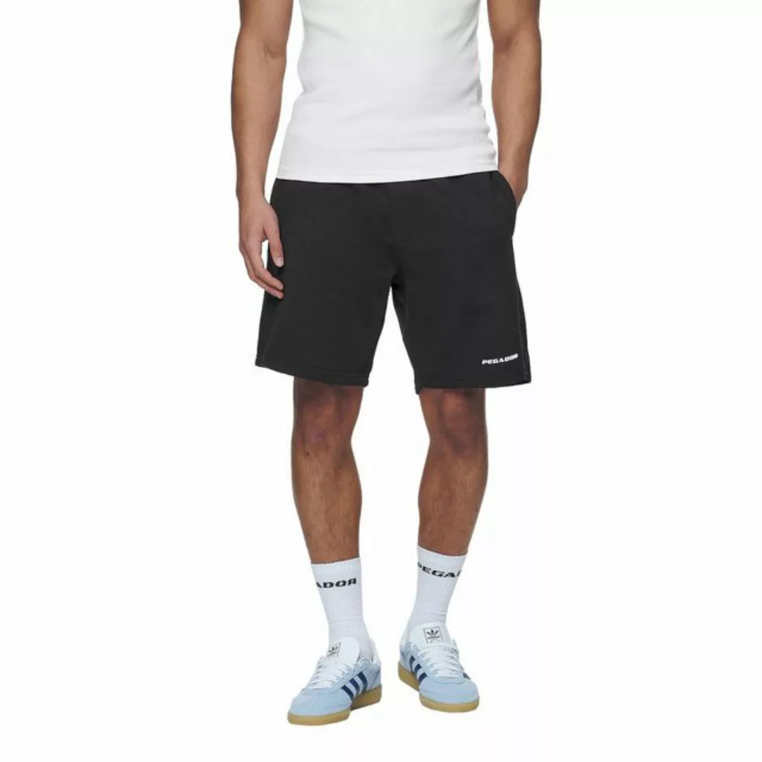 Pegador Shorts Logo Heavy Sweat Shorts, schwarz günstig online kaufen