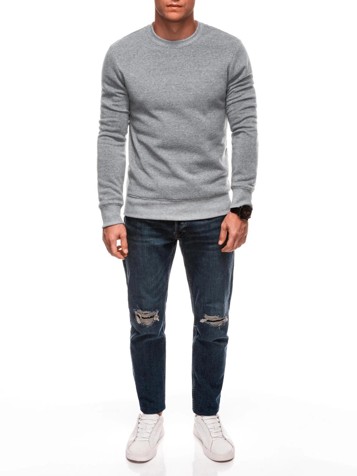 Edoti Sweatshirt Sweatshirt mit Rundhalsausschnitt günstig online kaufen