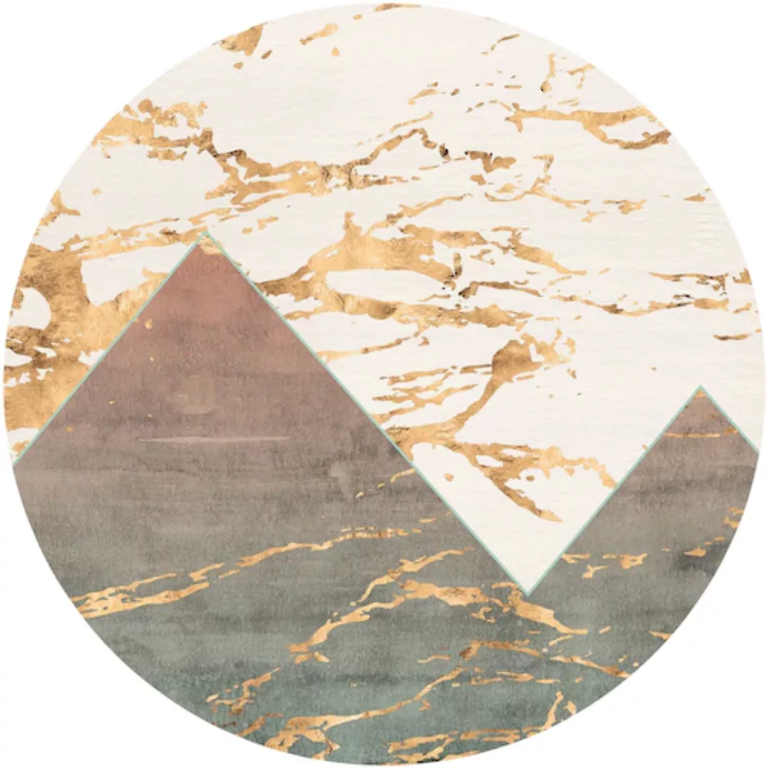KOMAR Selbstklebende Vlies Fototapete/Wandtattoo - Precious Peaks - Größe 1 günstig online kaufen