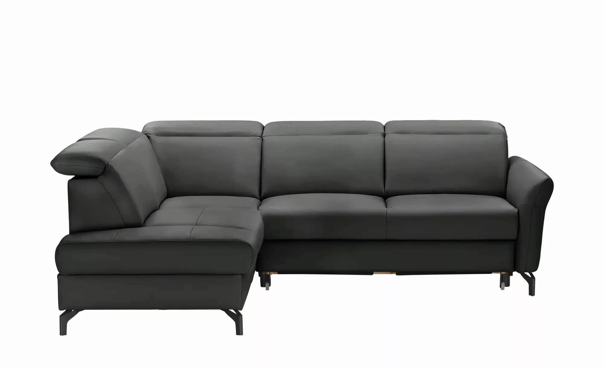 uno Ecksofa  Basel ¦ schwarz ¦ Maße (cm): B: 243 H: 100 T: 200.0 Polstermöb günstig online kaufen