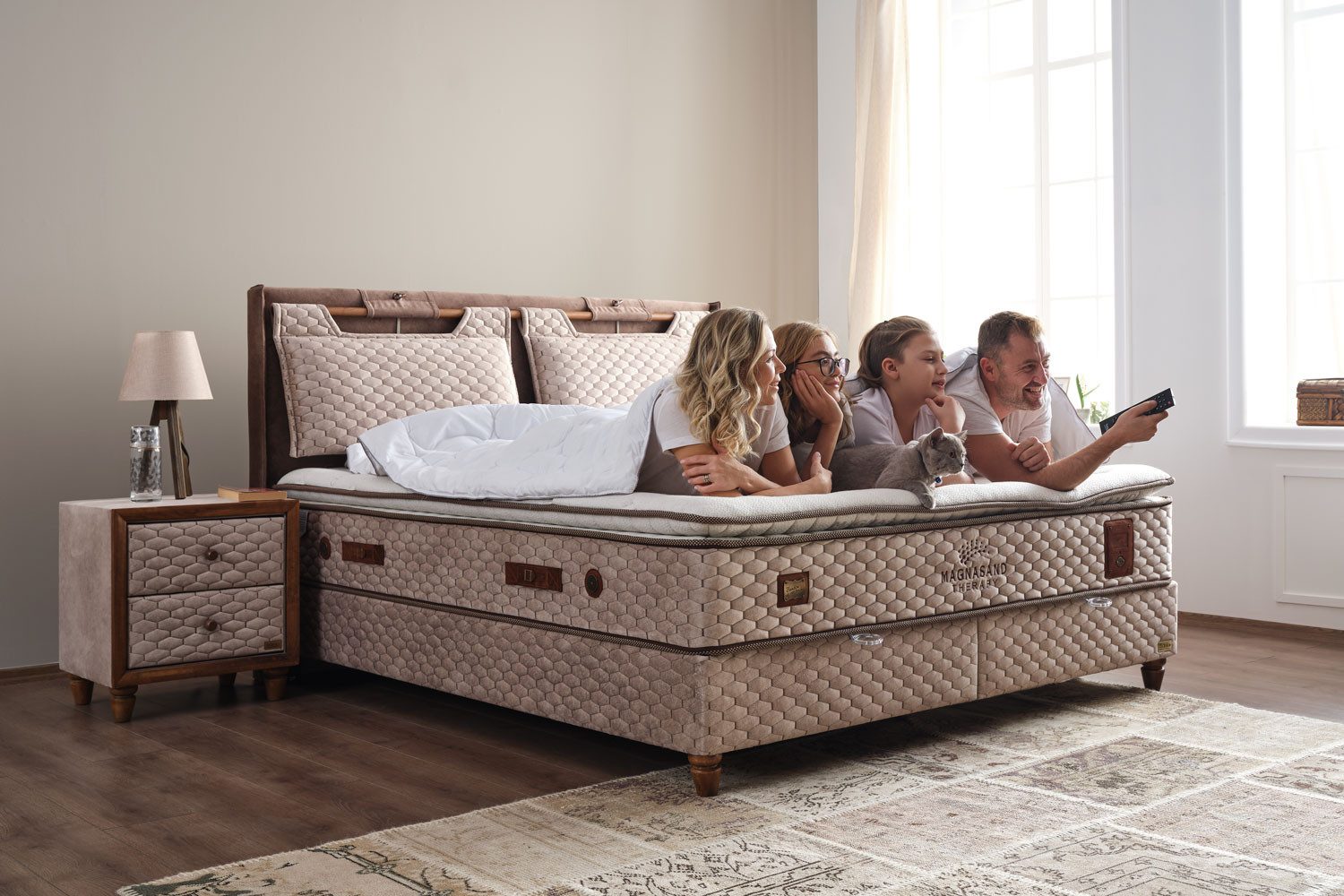 BAMBI YATAK Boxspringbett Set, Bambi Magnasand günstig online kaufen