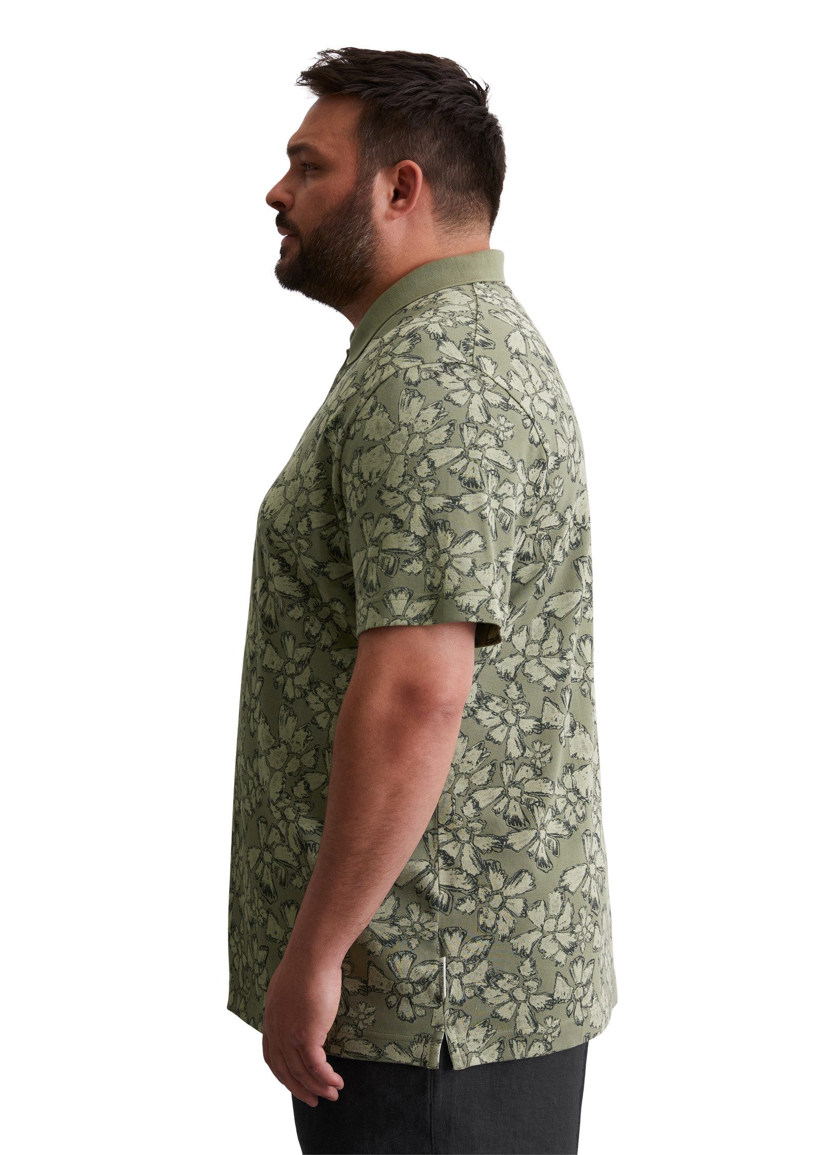 Marc OPolo Poloshirt "aus Bio-Baumwoll-Mix" günstig online kaufen