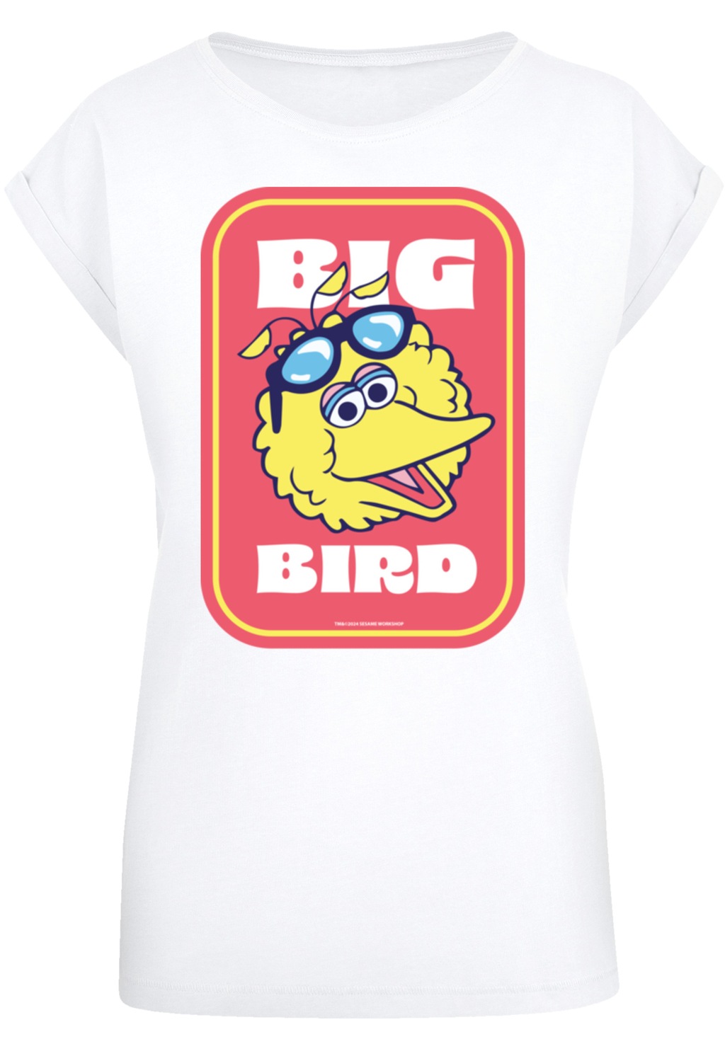 F4NT4STIC T-Shirt "Sesamstraße Bilbo Big Bird Sticker", Premium Qualität, W günstig online kaufen