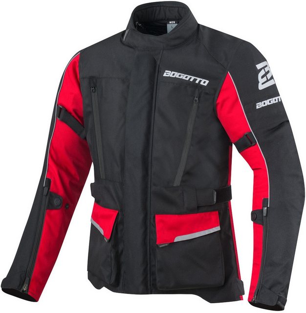 Bogotto Motorradjacke Tampar Tour wasserdichte Motorrad Textiljacke günstig online kaufen