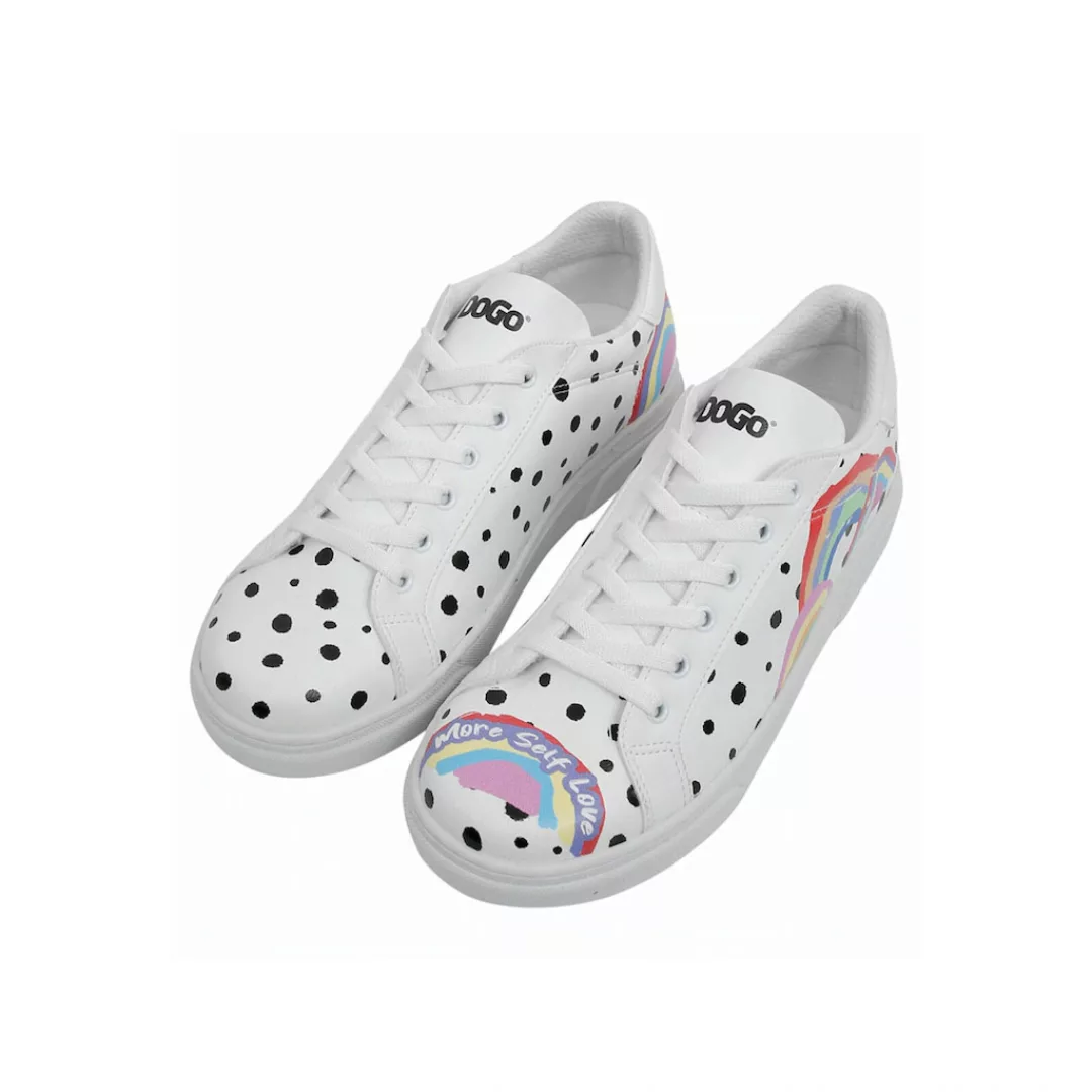 DOGO Sneaker "Damen Ace Sneakers More Self Love Vegan Damen Sneaker / femal günstig online kaufen