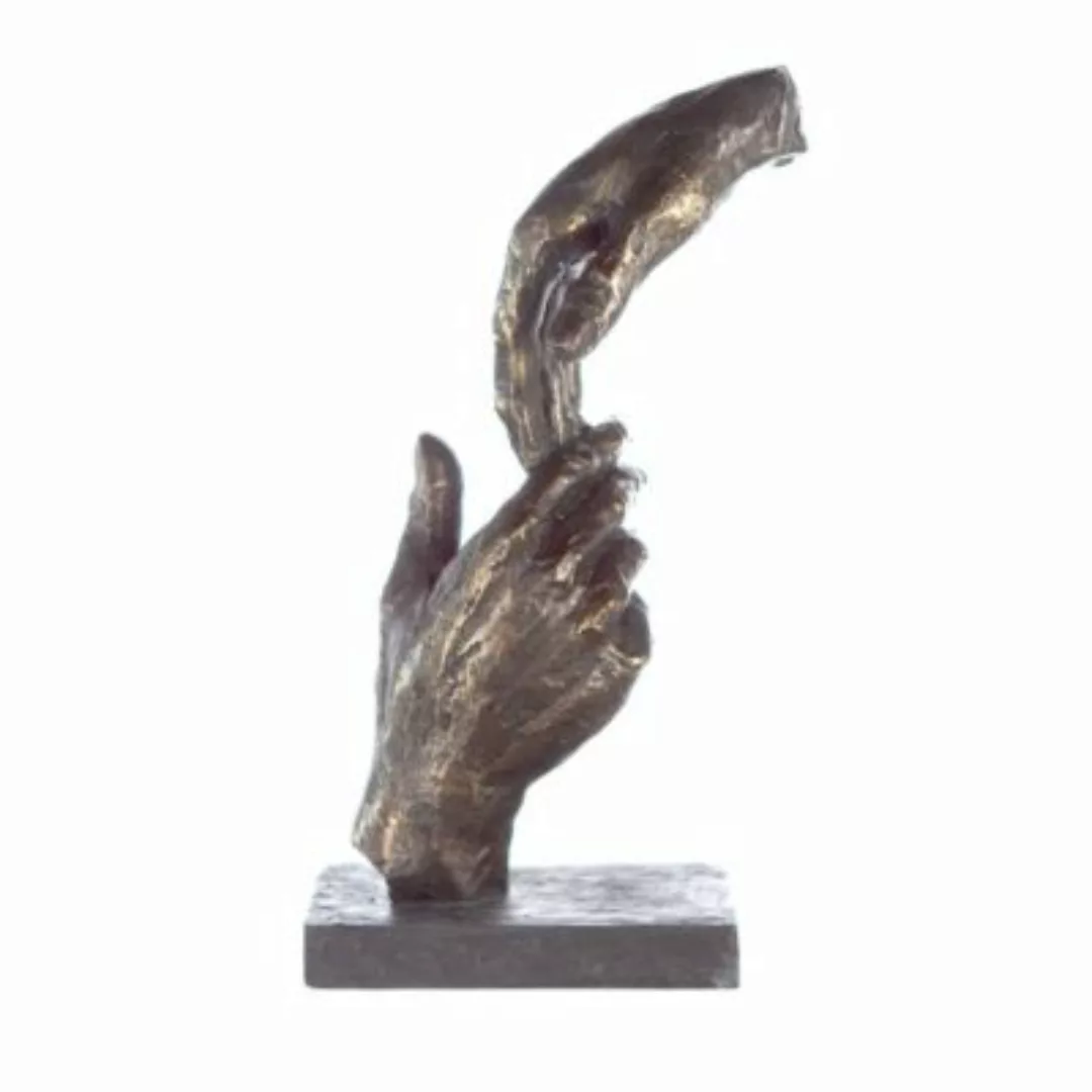 Casablanca by GILDE Skulptur Two hands bronze günstig online kaufen