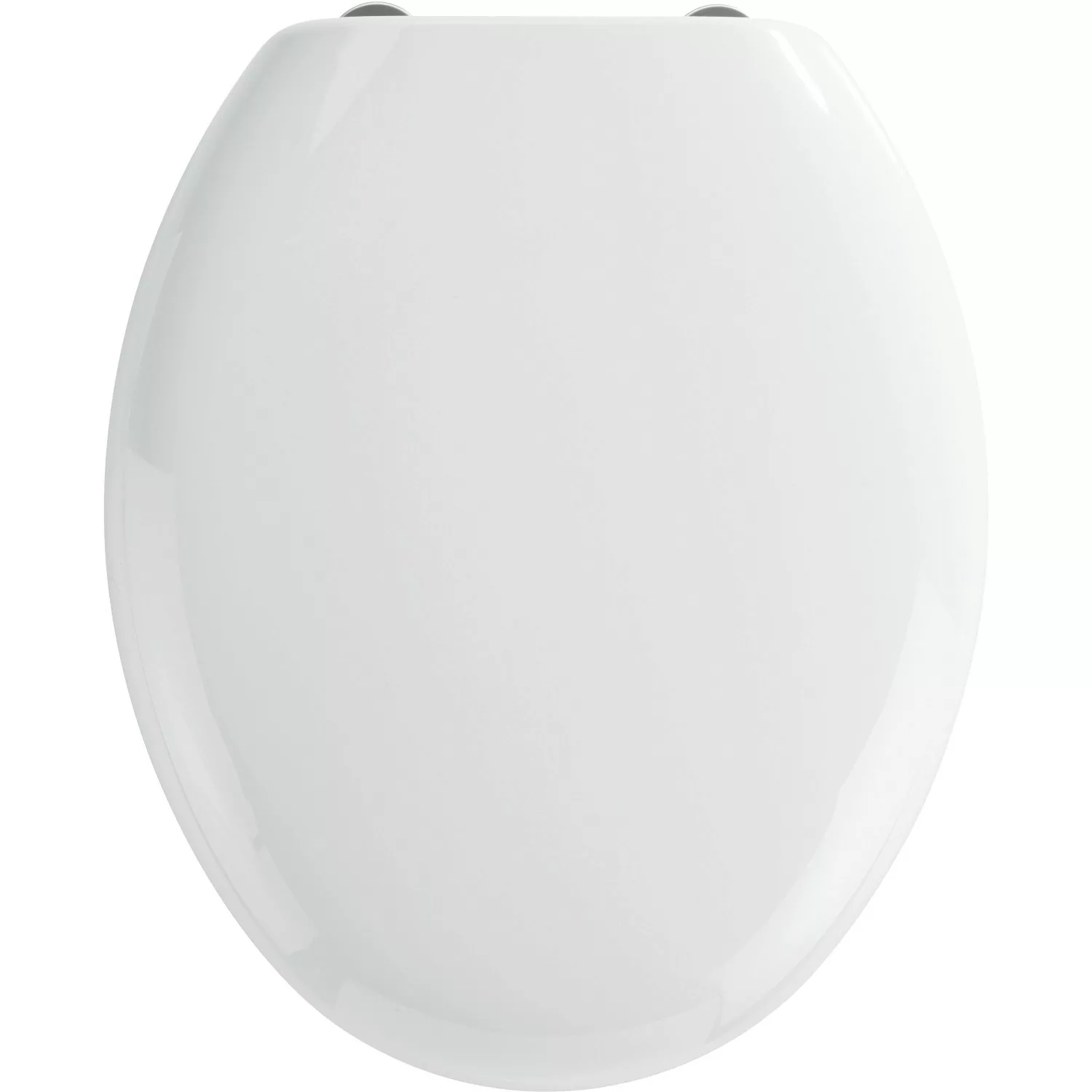 WENKO Premium WC-Sitz Mira, mit Absenkautomatik silber/weiß günstig online kaufen