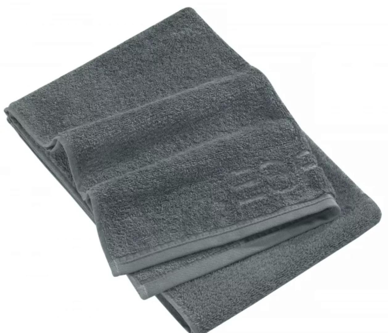 Esprit Handtücher Modern Solid - Farbe: Anthracite - 7480 - Handtuch 50x100 günstig online kaufen