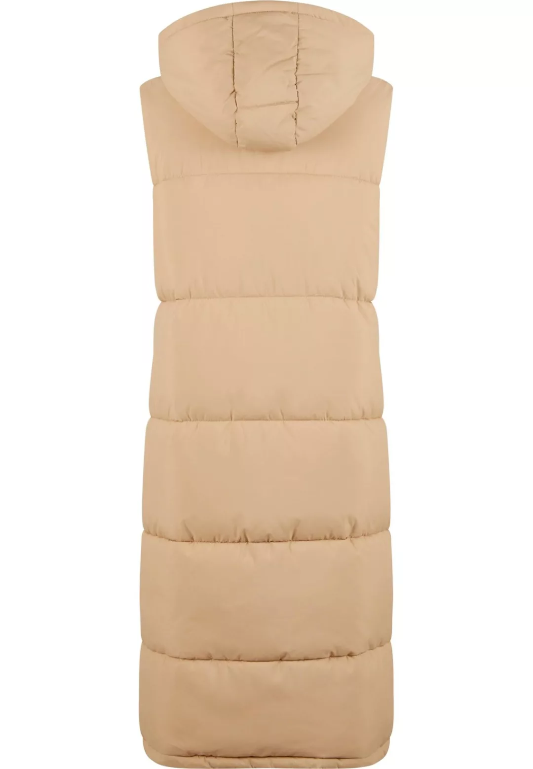 URBAN CLASSICS Steppweste "Urban Classics Ladies Long Hooded Puffer Vest" günstig online kaufen