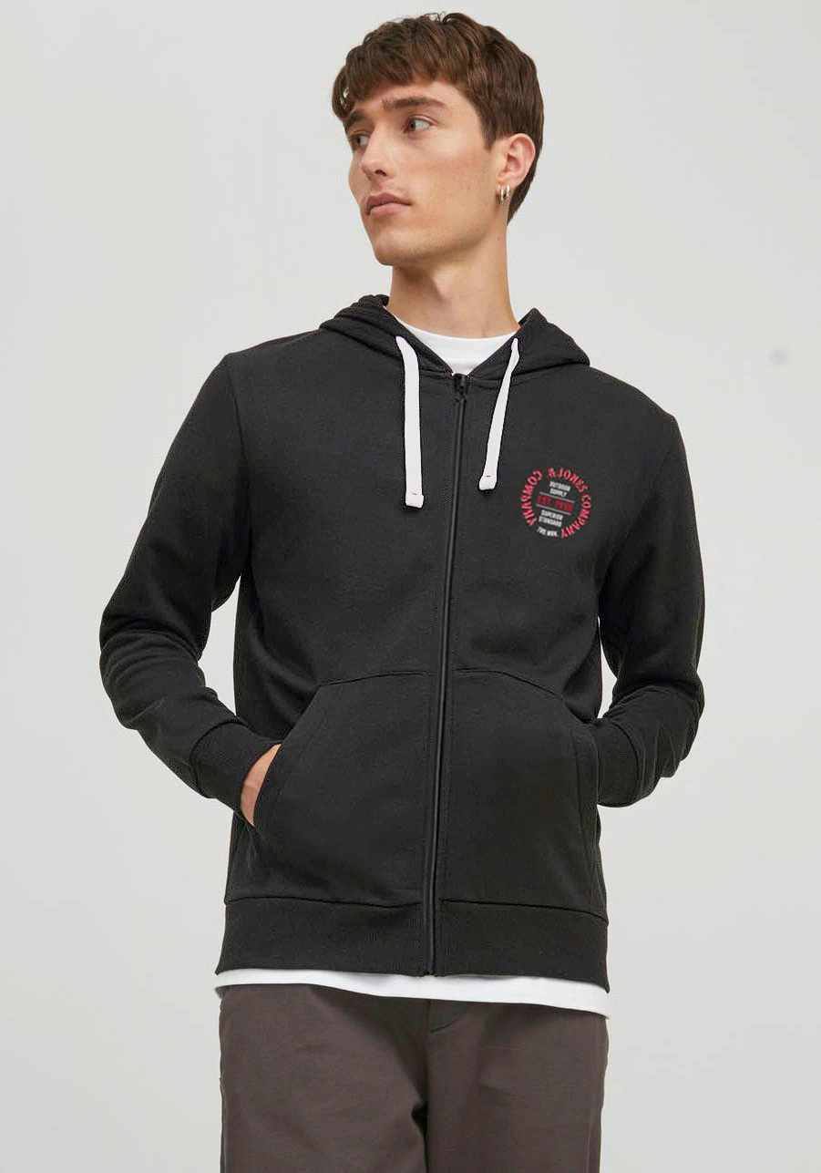 Jack & Jones Kapuzensweatjacke "JJ JJANDY SWEAT ZIP HOOD" günstig online kaufen