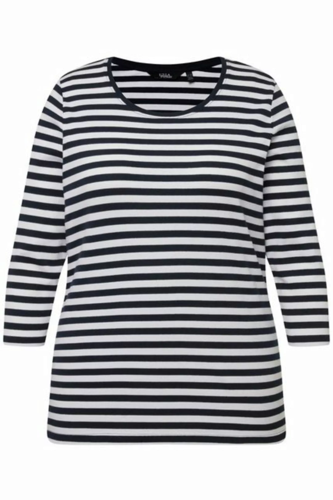 Ulla Popken 3/4-Arm-Shirt (1-tlg) Plain/ohne Details günstig online kaufen