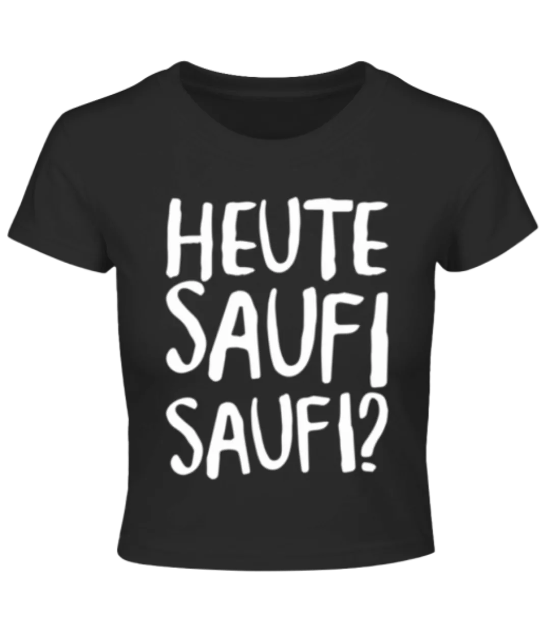 Mallorca Heute Saufi Saufi · Crop T-Shirt günstig online kaufen