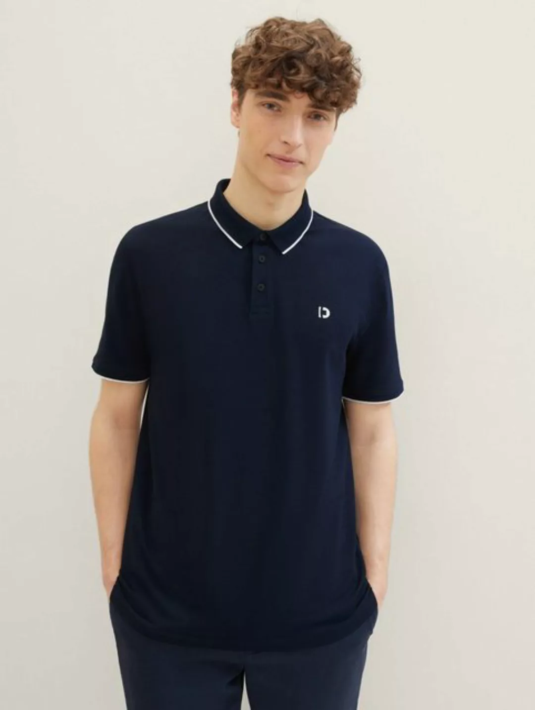 TOM TAILOR Denim Poloshirt Basic Poloshirt günstig online kaufen