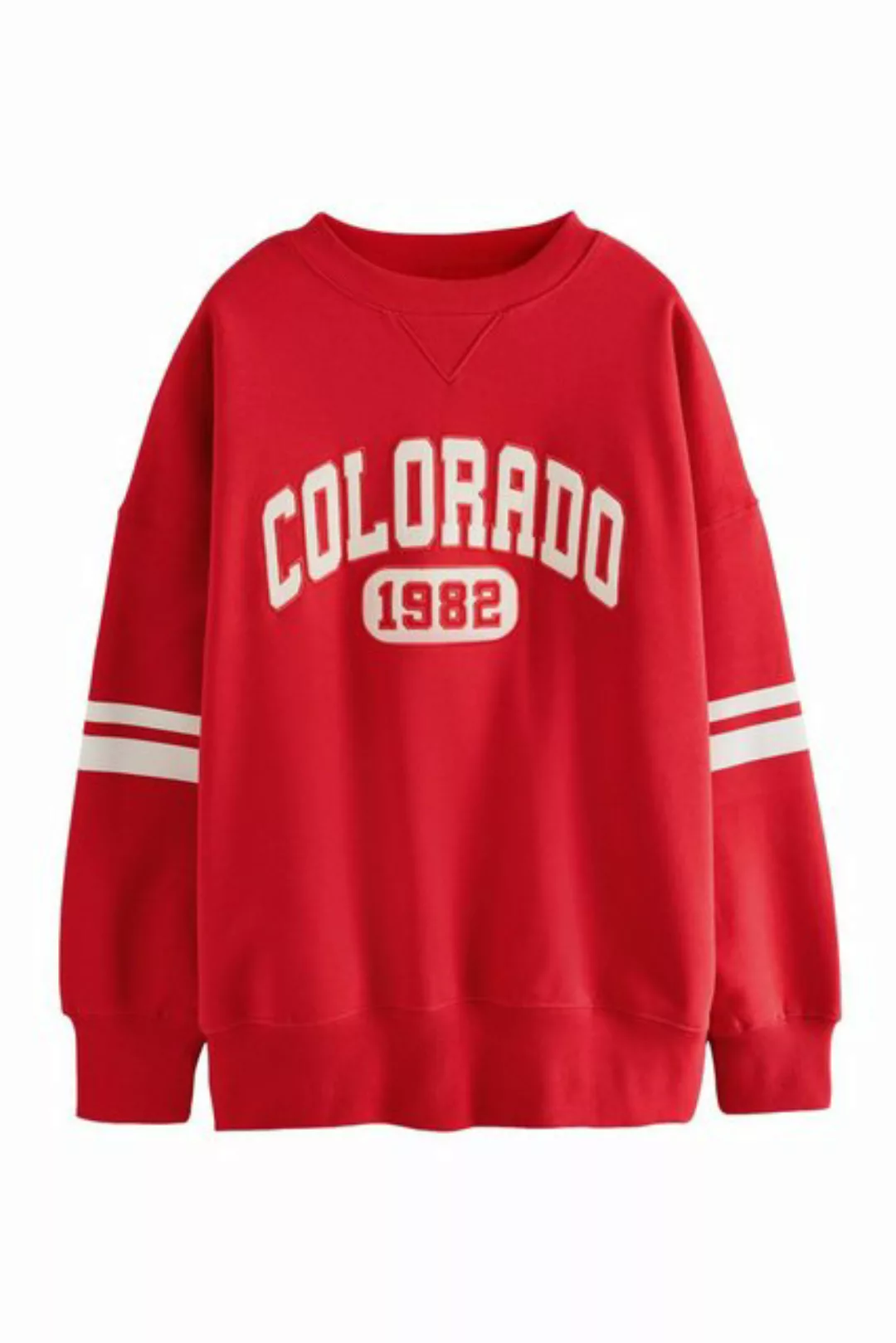 Next Sweatshirt Relaxed Fit Varsity Sweatshirt mit Colorado-Grafik (1-tlg) günstig online kaufen