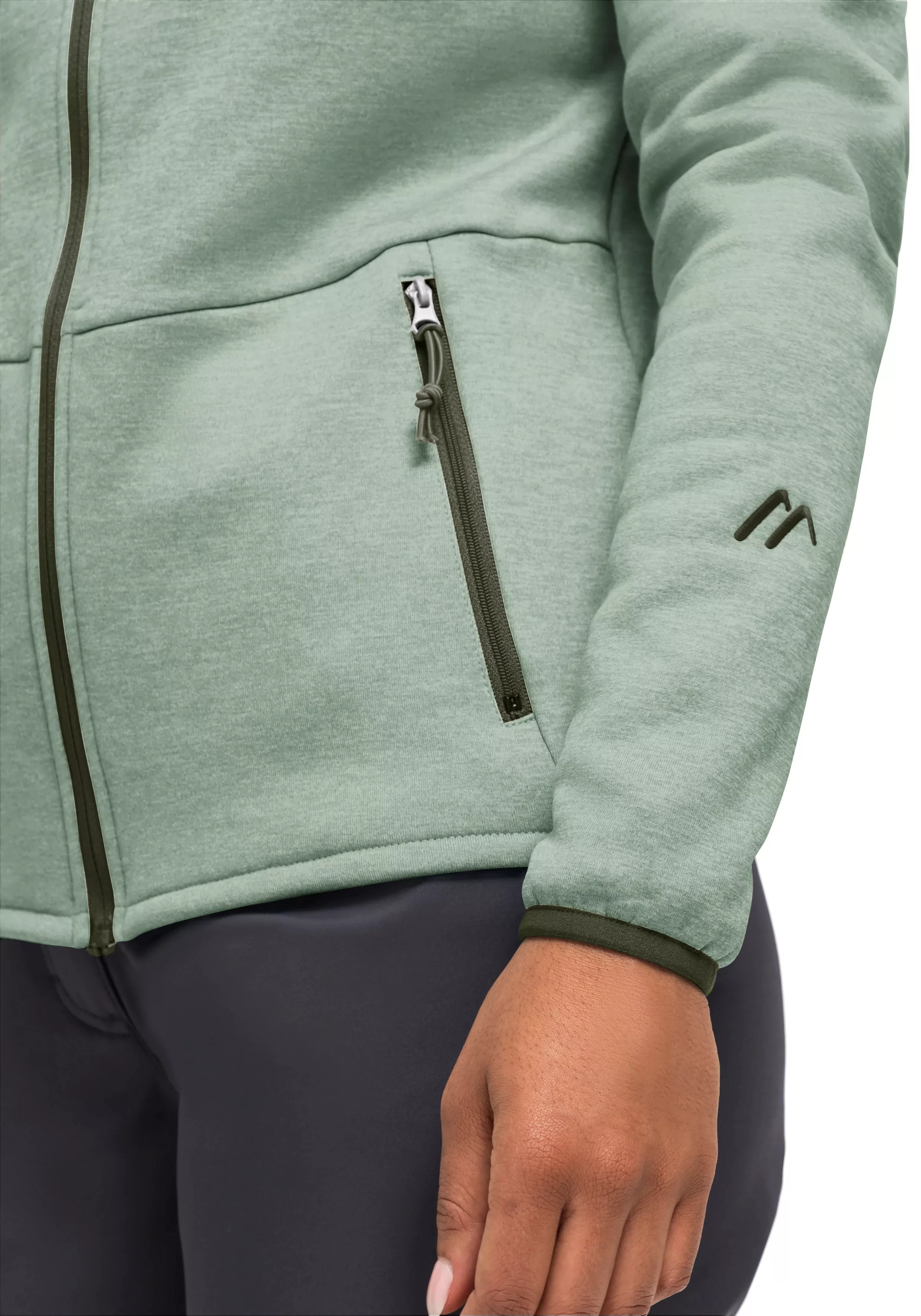 Maier Sports Fleecejacke "Fave W", Damen Fleece mit verstellbarer Kapuze, a günstig online kaufen