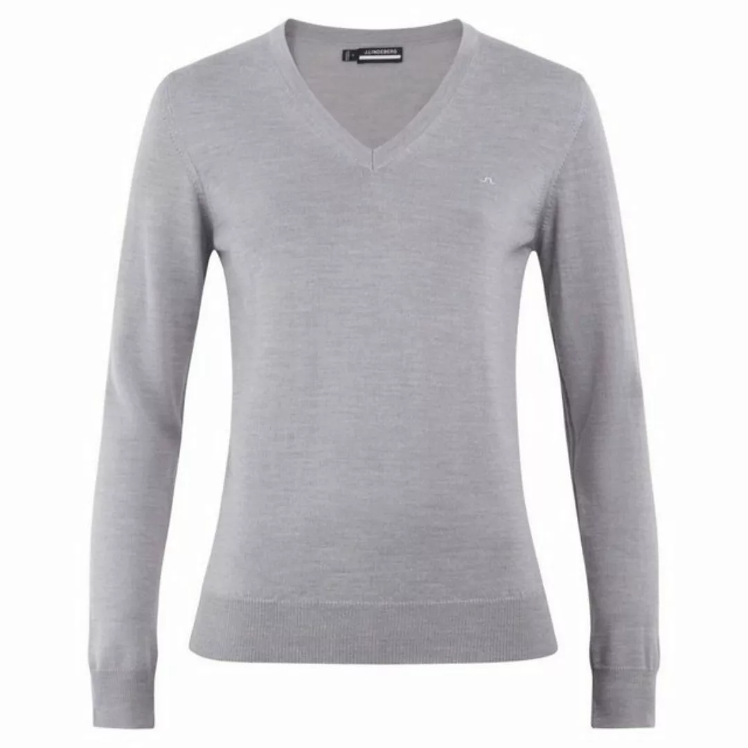 J.LINDEBERG Trainingspullover J.Lindeberg Amaya V-Neck Golf Pullover Grey günstig online kaufen