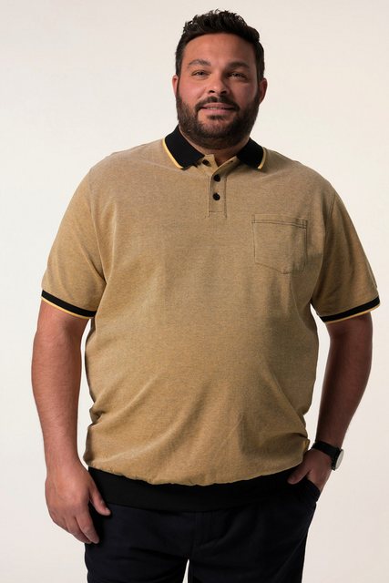 Men Plus Poloshirt Men+ Poloshirt Halbarm Bauchfit Piqué bis 8 XL günstig online kaufen