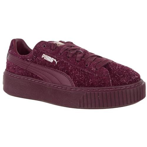 Puma Suede Platform Elemental Schuhe EU 36 Burgundy günstig online kaufen