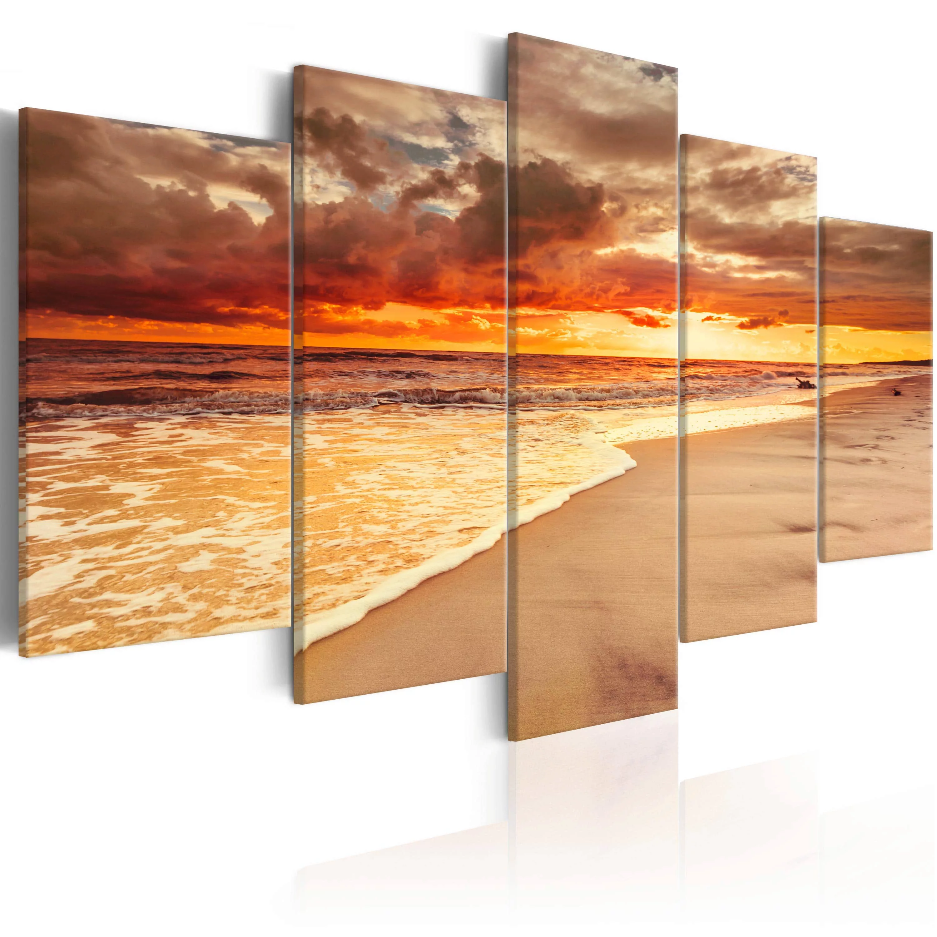 Wandbild - Sea: Beautiful Sunset günstig online kaufen