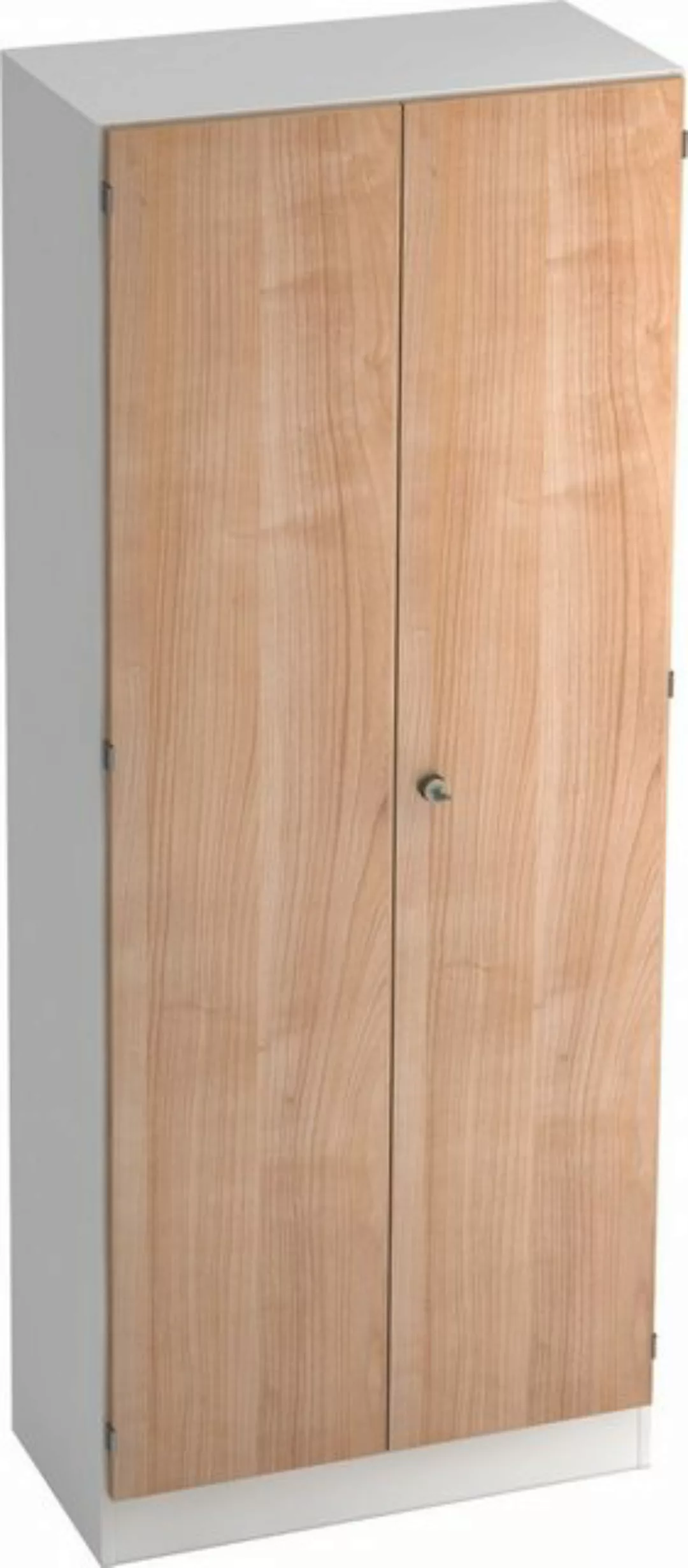 Garderobenschrank Garderobeschrank Solid 5OH BxTxH 80x42x200,4cm Griff SG W günstig online kaufen