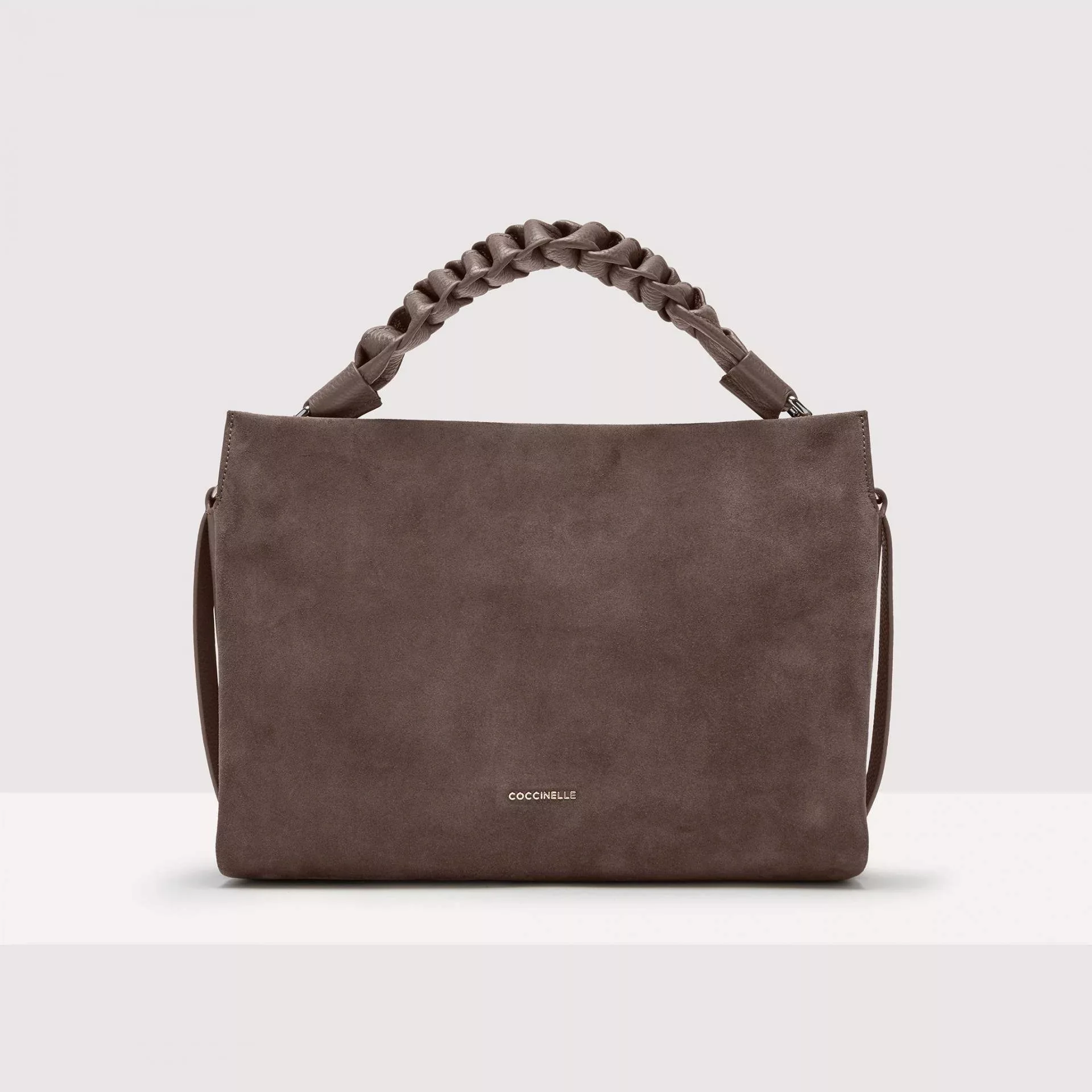 Coccinelle Handtasche BOHEME SUEDE M Wildleder COFFEE BRAUN günstig online kaufen