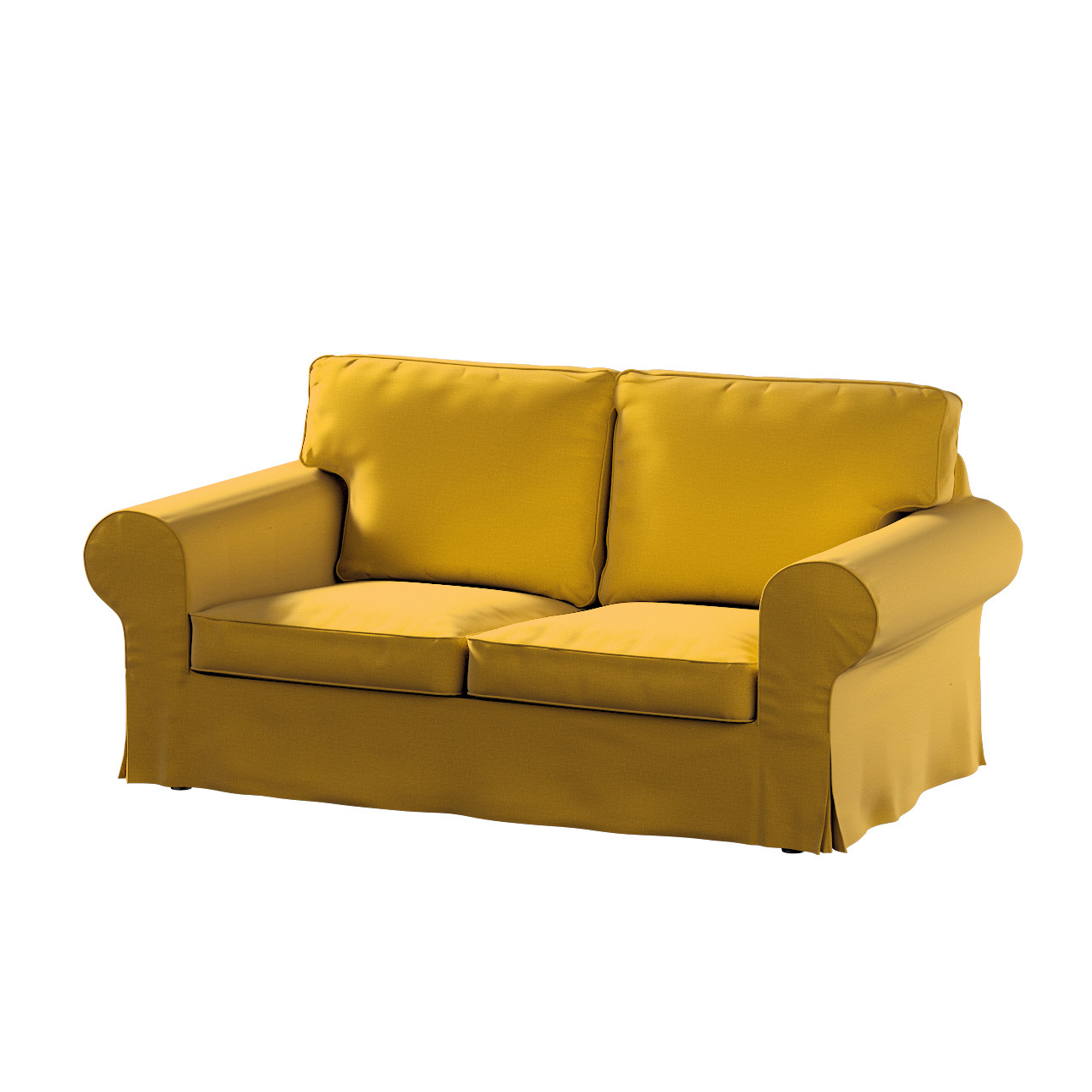 Bezug für Ektorp 2-Sitzer Schlafsofa NEUES Modell, honiggelb, Sofabezug für günstig online kaufen