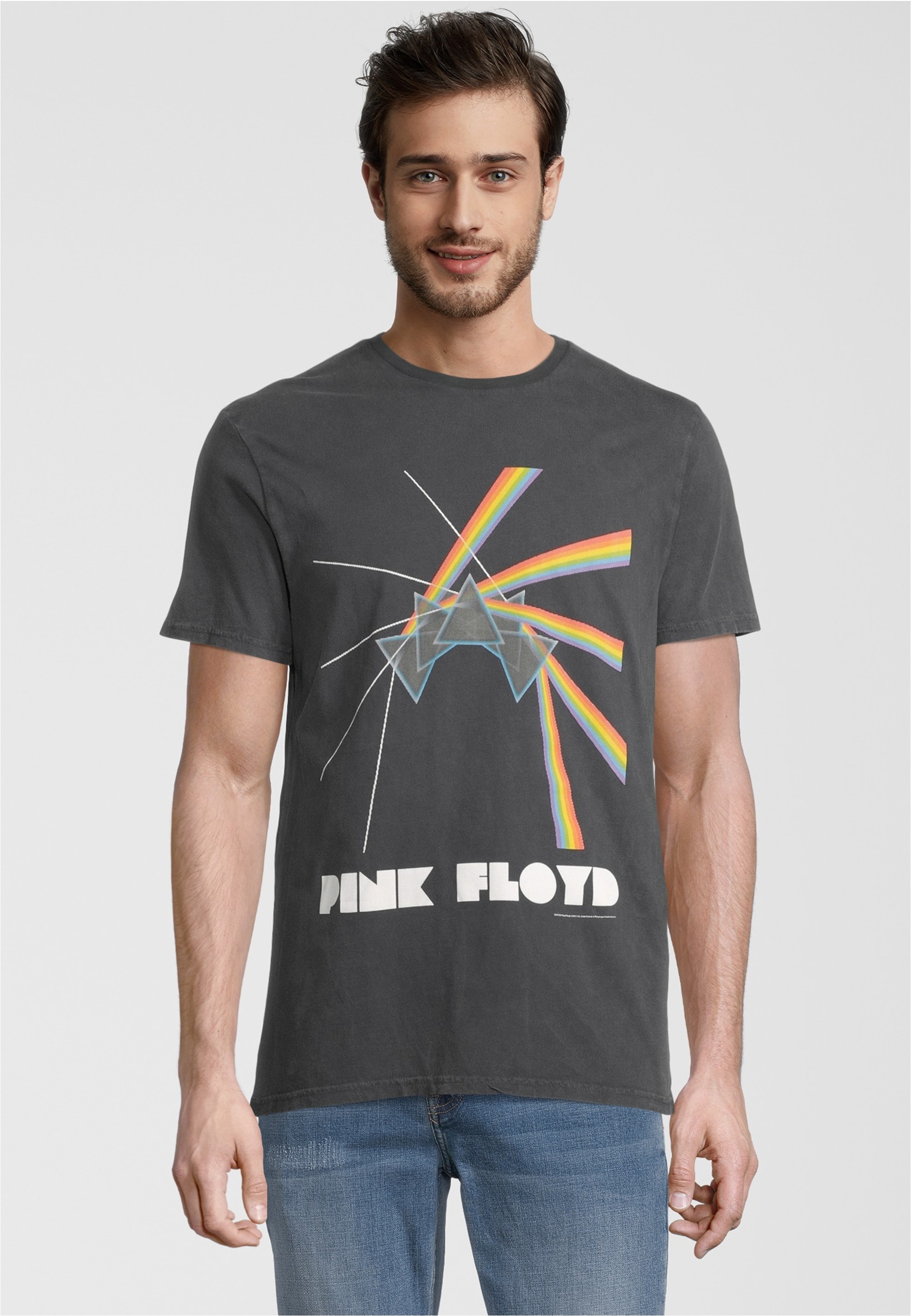 Recovered T-Shirt "Pink Floyd Prisms", im zeitlosen Design günstig online kaufen