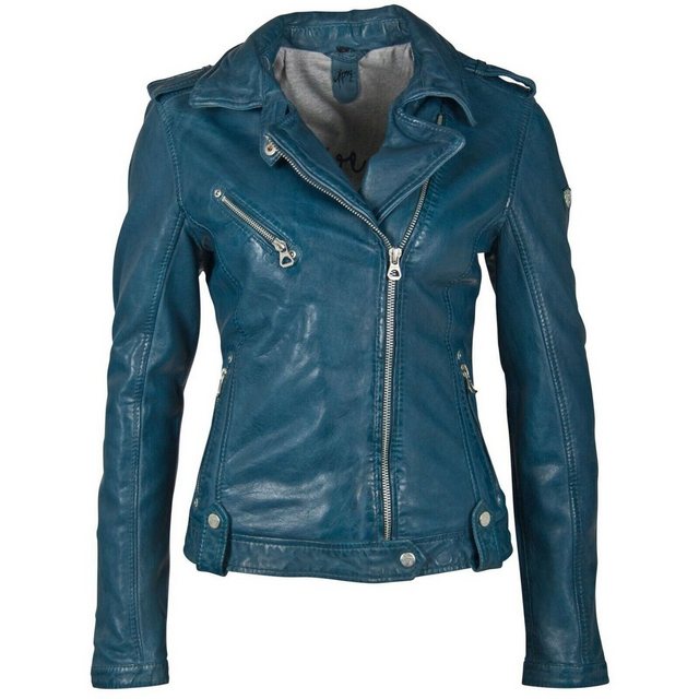 Gipsy by Mauritius Lederjacke Famos Bikerjacke mit asymmetrischem Zipper au günstig online kaufen