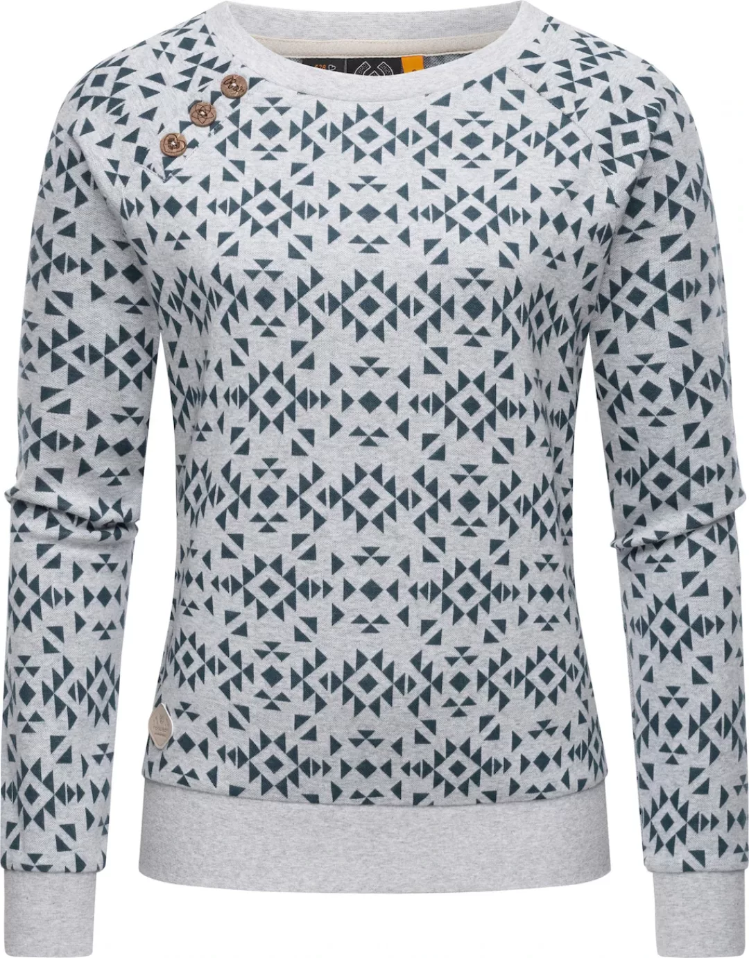 Ragwear Rundhalspullover "Darria Aztec", Leichter Damen Pullover mit coolem günstig online kaufen