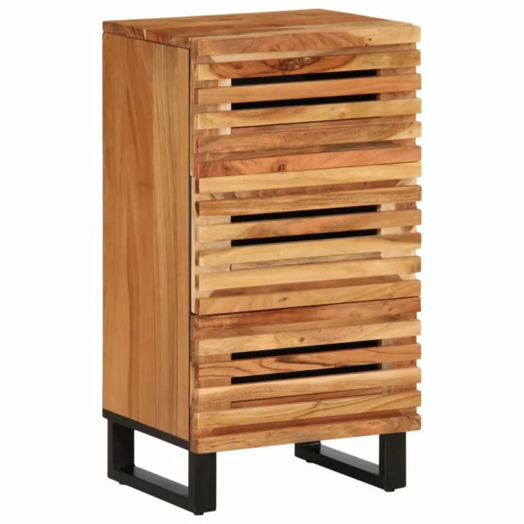 vidaXL Fächerschrank Sideboard 40x34x75 cm Massivholz Akazie (1-St) günstig online kaufen