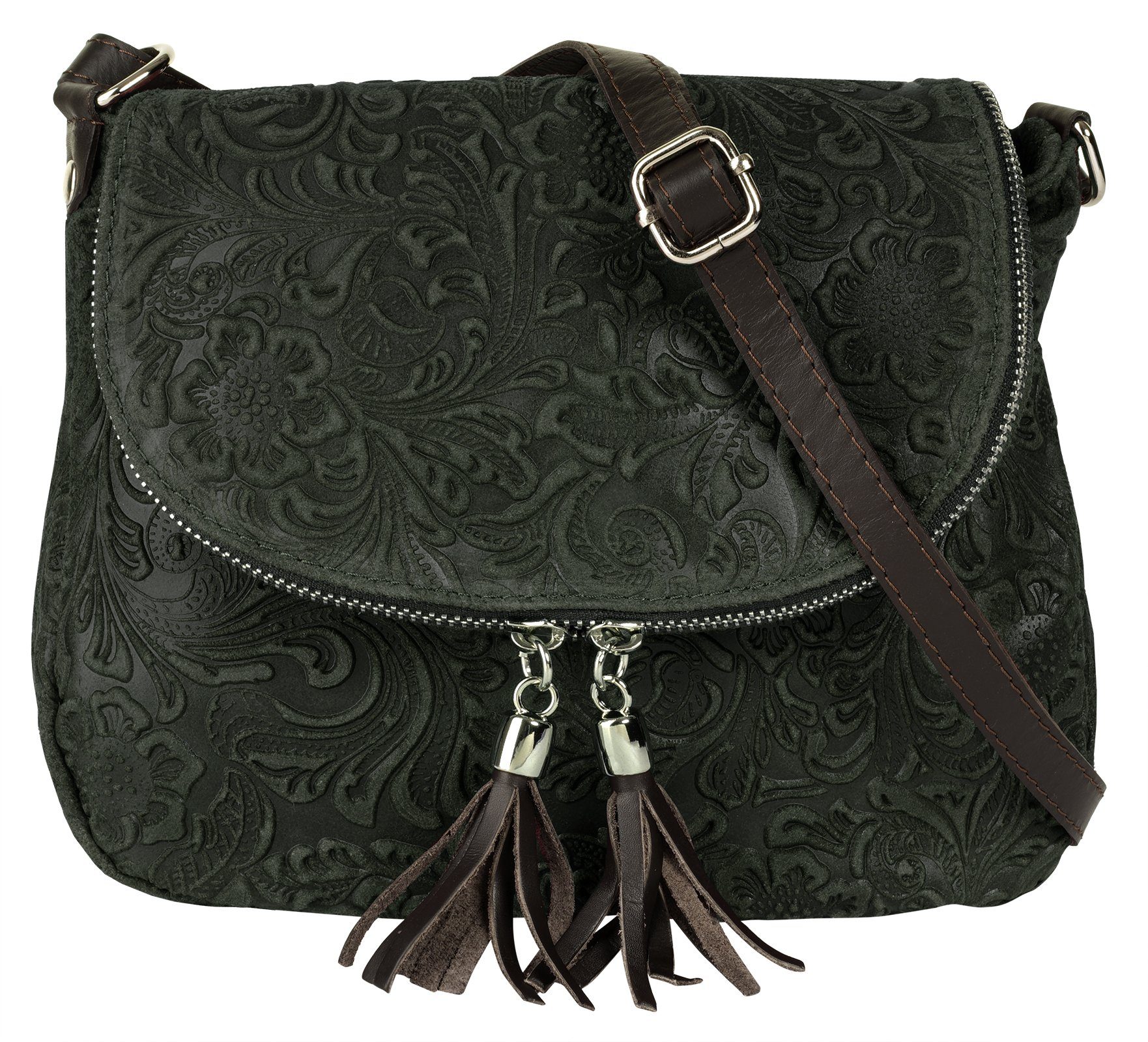 Samantha Look Umhängetasche, echt Leder, Made günstig online kaufen
