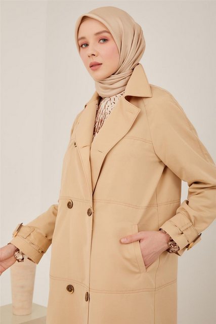 ARMİNE Langmantel Armine Cutaway Topcoat – Moderne und elegante Hijab-Mode günstig online kaufen